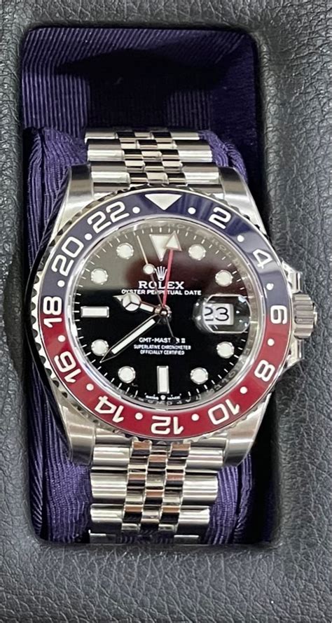 rolex pepsi jubilee 2021